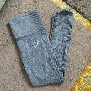 Gymshark ‘Vital Rise’ Seamless Legging (S) - grey marl